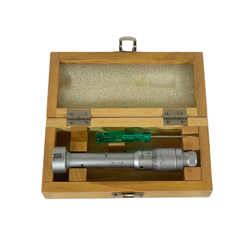 SPI 10-733-4 1.2" to 1.4" Ratchet Stop Thimble Mechanical Hole Micrometer -0