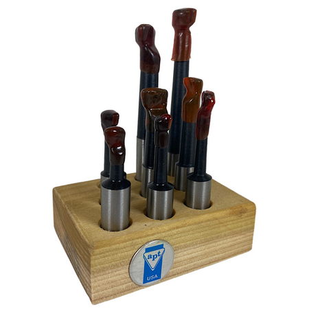 Value Collection PB500 C6 1/2" Shank Boring Bar Set (8-Pieces) -0