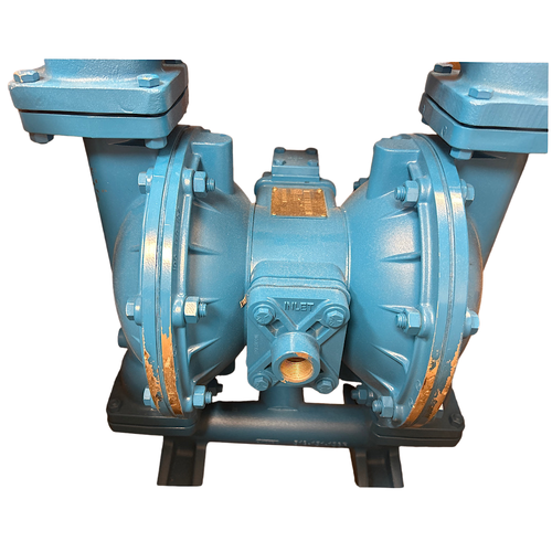 Sandpiper S15B1ABWANS000 1-1/2" NPT Air Aluminum Double Diaphragm Pump -2
