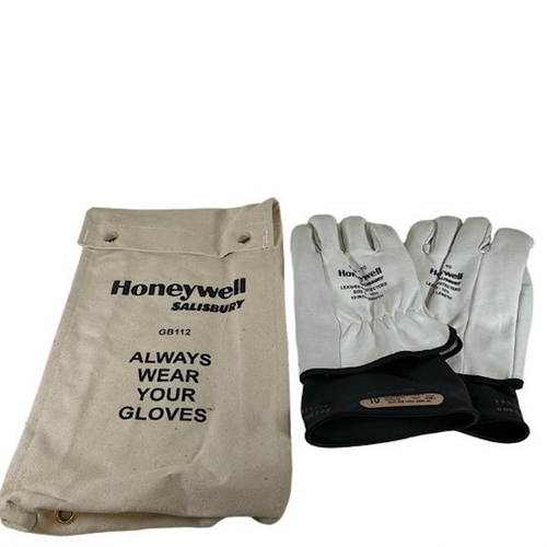 Salisbury GK0011B/10 Size 10-10-1/2 11" 500VAC/750VDC Electrical Glove Kit -0
