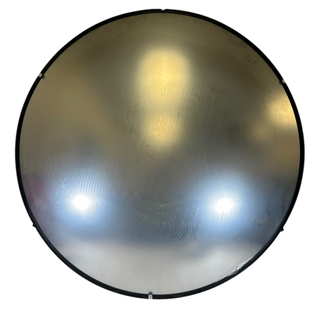 Fred Silver PLXR-36 36" x 36' Round Acrylic Convex Security Mirror -0