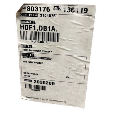 Sandpiper HDF1DB1A 1" 70 GPM 125 PSI Heavy Duty Air-Operated Flap Valve Pump -1