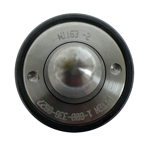 Riten N1163-2 3-1/2" Morse Taper Shank 2" Head Diameter Bull Nose Live Center4