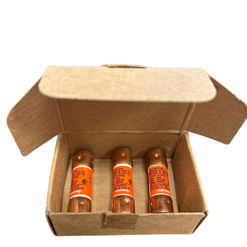 Mersen A2D3-2/10-3 2" x 9/16" 250V 3-2/10A Cylindrical Body Fuse (Pack of 3) -1