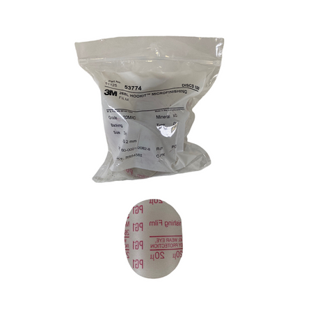 3M 268L 51125-53774 3" Microfinishing Film Discs (Pack of 100) -0