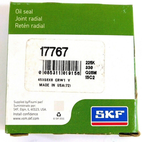 SKF 17767 45mm x 68mm x 8mm Oil Seal -4