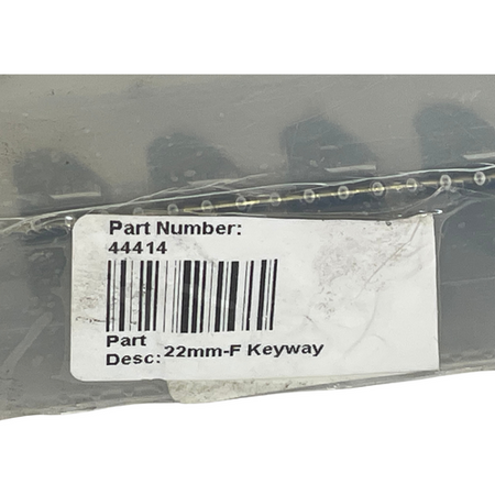 Dumont 44414 22 mm x 14 mm Style F-1 High Speed Steel Keyway Broach -7