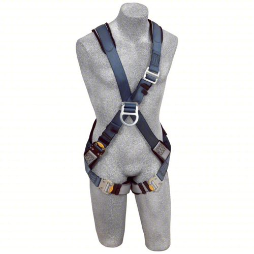 3M 1108675 420 Lb Size S Quick-Connect Climbing Crossover Full Body Harness0