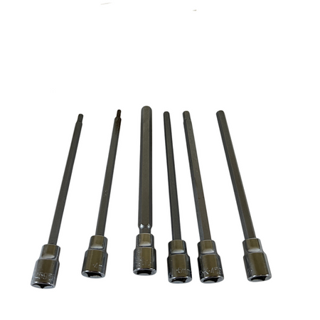 SK 19726 4 mm to 10 mm Range 3/8" Drive 6 Pieces Alloy Steel Socket Bit Set -1