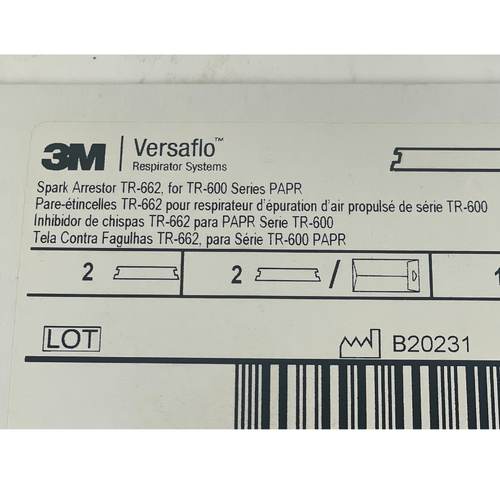 3M TR-662 Versaflo Spark Arrestor for TR-600/800 PAPR (Pack of 2) -3