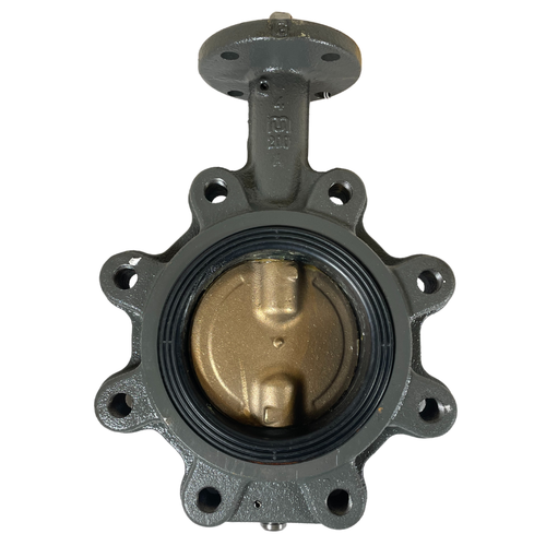 Milwaukee CL223E D4 4" 200 PSI Aluminum Bronze Alloy Butterfly Valve -3
