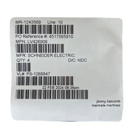 Schneider Electric LV426906 Circuit Breaker PowerPact B Fixed lock OFF Only -2