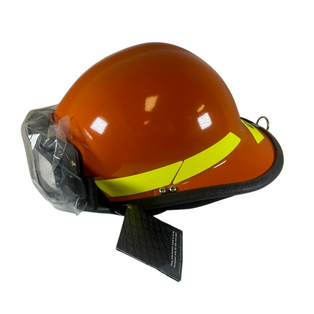 Bullard FXSORGIZ2 6-1/2 to 8 Hat Size Orange Modern Fiberglass Fire Helmet -5