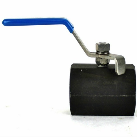 Midland Metal Mfg. 949127 1-1/2" 2000 PSI Carbon Steel Ball Valve -0
