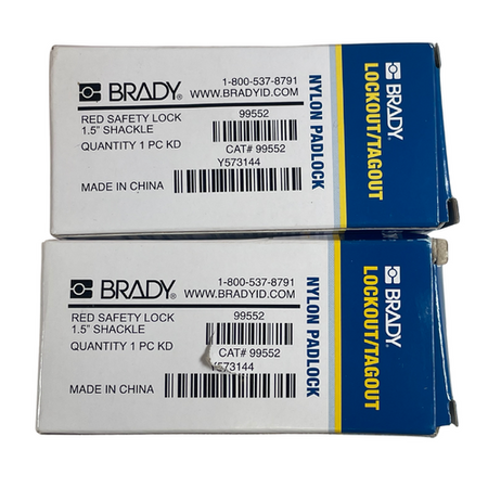Brady 99677 6-1/2" Hand Wheel Keyed Different Padlocks Portable Lockout Kit -4