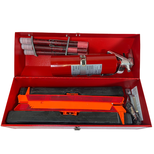 Cortina 95-04-004 Roadside Emergency Kit With Steel Case -1