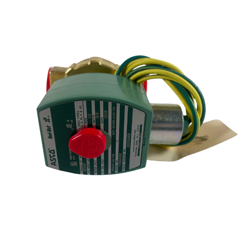Asco Redhat 8220G405 1/2" Pipe 24V 2-Way Normally Closed Solenoid Valve -2