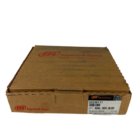 Ingersoll Rand 22236111 94V MD 60T Genuine OEM Identification Board2
