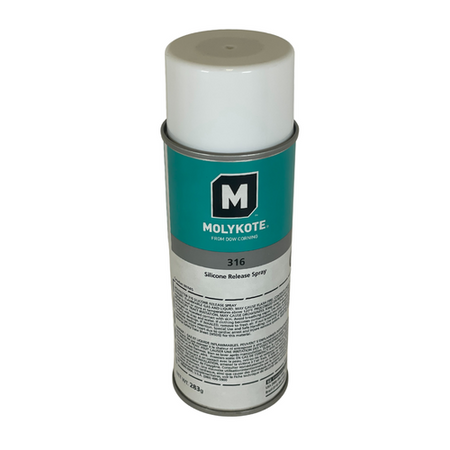 MOLYKOTE 316 10 Oz Heat-Stable Clear Silicone Spray Release Agent -0
