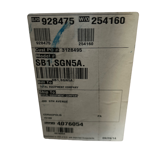 Sandpiper SB1, SGN5A SB1 & SB25 Side Discharge Metallic Ball Valve Pump -3