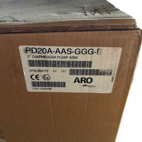 ARO Ingersoll Rand PD20A-AAS-GGG-B 2" Metallic Double Diaphragm Pump -3