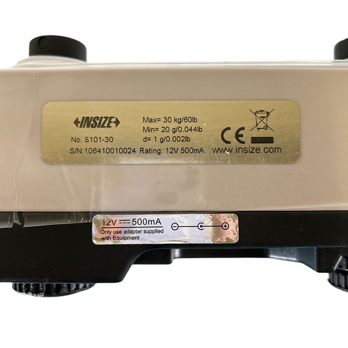 Insize 8101-30 66 Lb Capacity LCD Portion Control & Counting Bench Scales -2