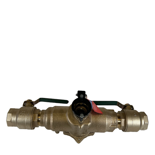 Watts 2 LF009-QT-FS 2" Lead-Free Reduced Pressure Zone Backflow Preventer -1
