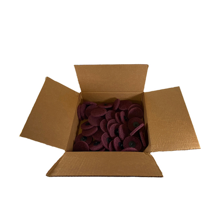 Norton 63642585932 75mm Very Fine Grit Buffing Discs (Pack of 50) -1