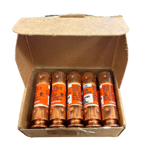 Mersen A2D3-2/10 2" x 9/16" 250V 3-2/10A Cylindrical Body Fuse (Pack of 10) -1