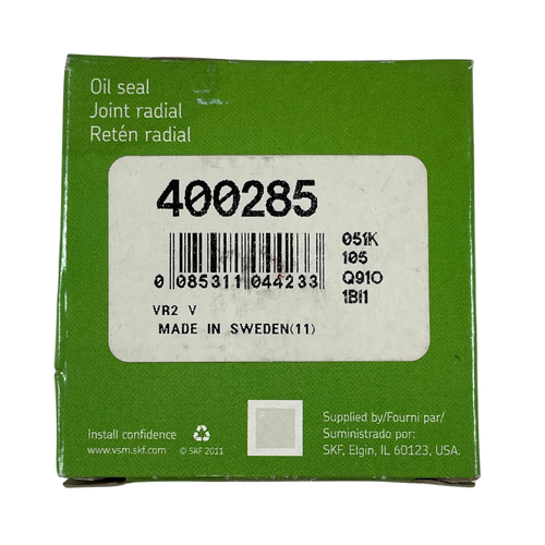 SKF 400285 1.063" x 1.142" x 0.354" VR2 Fluorcarbon Rubber Oil Seal -3