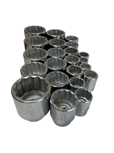 Proto J55104A 3/4" Drive 29-Piece 12-Point Chrome Finish Socket Set -2