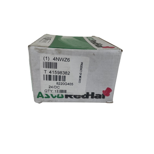 Asco Redhat 8220G405 1/2" Pipe 24V 2-Way Normally Closed Solenoid Valve -7