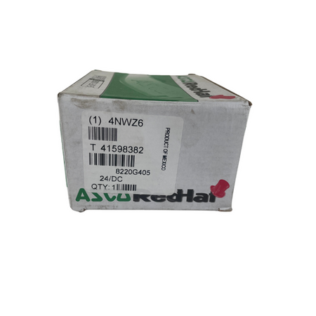 Asco Redhat 8220G405 1/2" Pipe 24V 2-Way Normally Closed Solenoid Valve -7