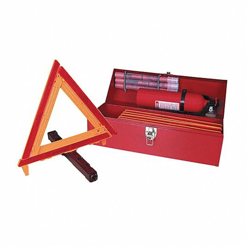 Cortina 95-04-004 Roadside Emergency Kit With Steel Case -0