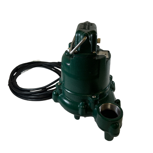 Zoeller N57 3/10HP 115V 9.7A 60Hz 1550 RPM Cast Iron Submersible Sump Pump -2