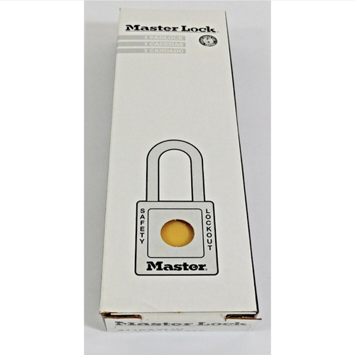 Master Lock 411KAYLW Yellow Keyed Alike Thermoplastic Safety Padlock1