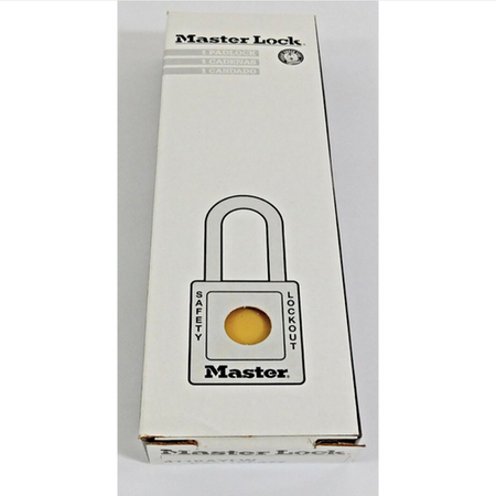 Master Lock 411KAYLW Yellow Keyed Alike Thermoplastic Safety Padlock1