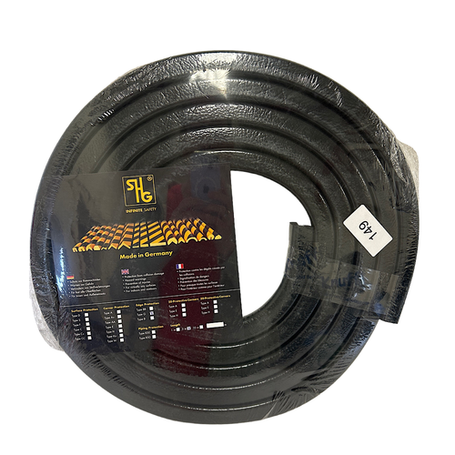 SHG Type G 5 Mil Black PU Foam Self-Adhesive Safety Edge Protection0