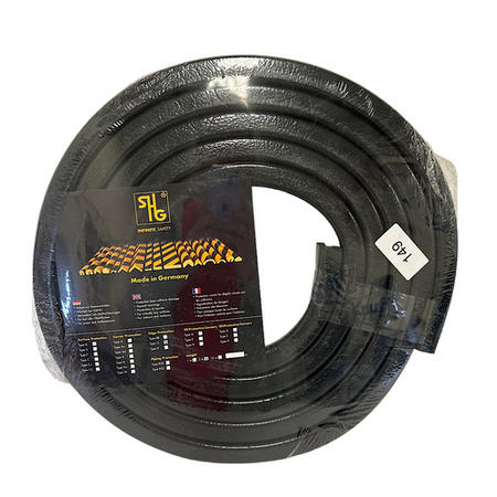 SHG Type G 5 Mil Black PU Foam Self-Adhesive Safety Edge Protection0