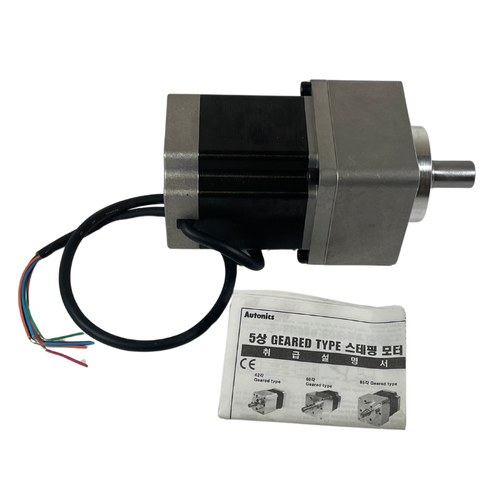 Autonics A200K-M599W-G10 85 mm Square 5PH 1.40A Double Shaft Stepper Motor -1