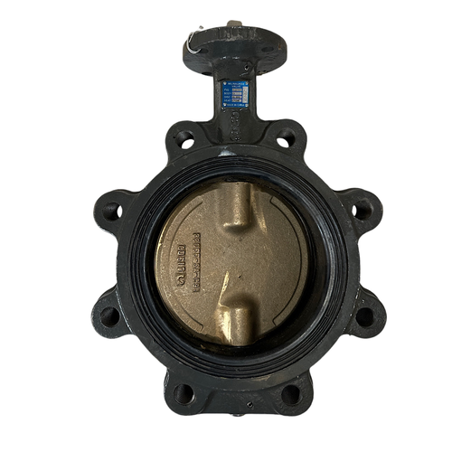 Milwaukee Valve CL223E D6 6" 200 PSI Aluminum Bronze Butterfly Valve -0