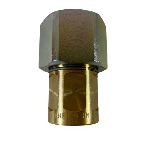 Dixon 8WF8-B-HN 1" x 1"-11-1/2 W-Series Wingstyle Hex-Nut Hydraulic Coupler -0