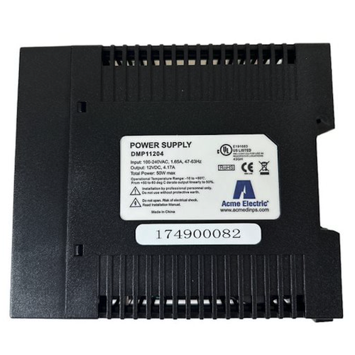 ACME Electric DMP11204 90 to 254VAC/12VDC 50W DIN Rail DC Power Supply -1