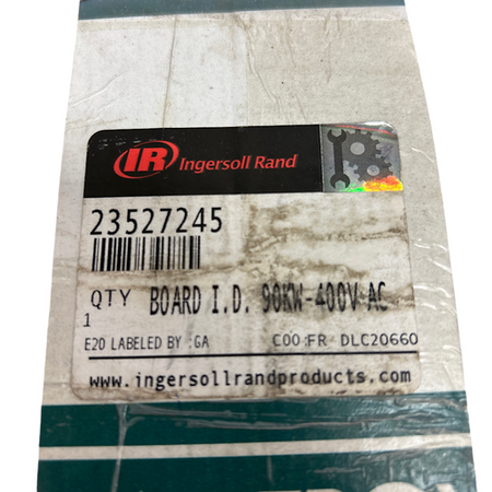Ingersoll Rand 23527245 90kW 400V Genuine OEM Identification Board1