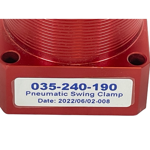 De-Sta-Co 035-240-190 1.09" 70.14 Lb Double Acting Right Hand Air Swing Clamp1