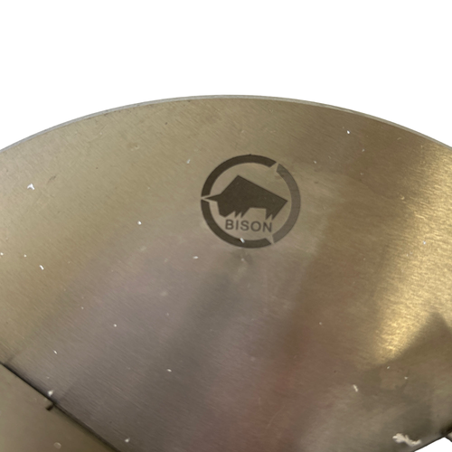 Bison 7-803-0836 8" 2500 RPM 3 Jaws Self-Centering Manual Lathe Chuck -2