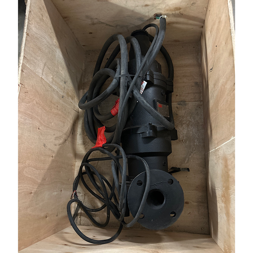 Dayton 12T648 5HP 240V 60 Hz 1PH 35.2A 3450 RPM PSC Cast Iron Grinder Pump -2