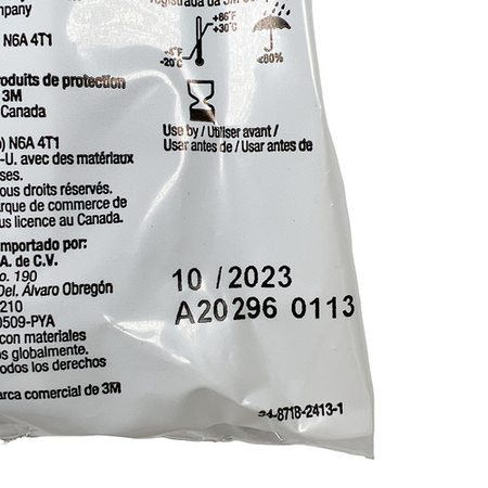 3M 2076HF 2pk Particulate Filter P95 Hydrogen Fluoride (Lot of 10)1