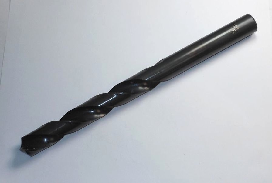 C-L Taper Length Drill 53/64" HSS Oxide 118° 10" OAL 49753
