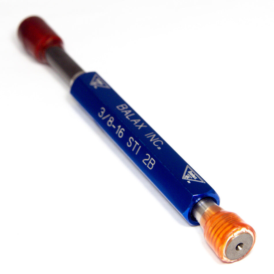 05349352 Screw Thread Insert Go/No Go Gage 3/8-16 2B HSS Handle Size 2
